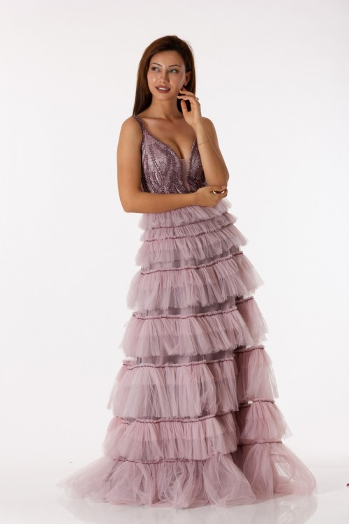 Robe de soirée Lavande 63106